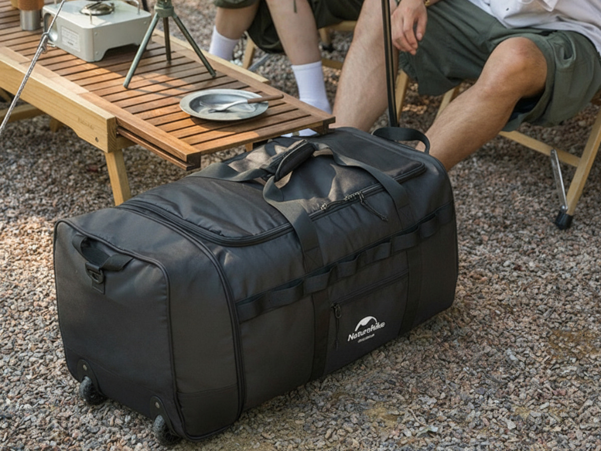 Naturehike XS03 opvouwbare trolleytas - Black