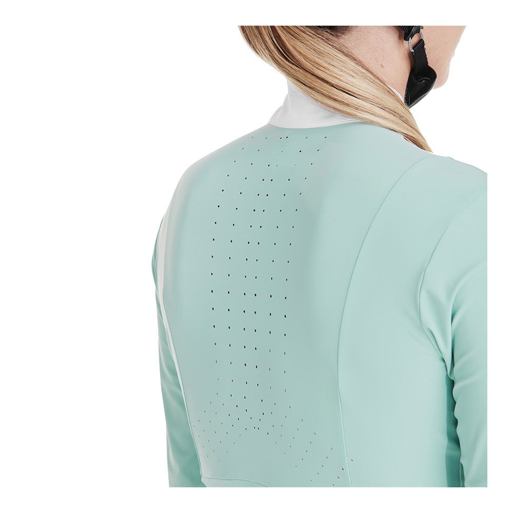 Horse Pilot MONICA - Chemise concours Femme sea-green