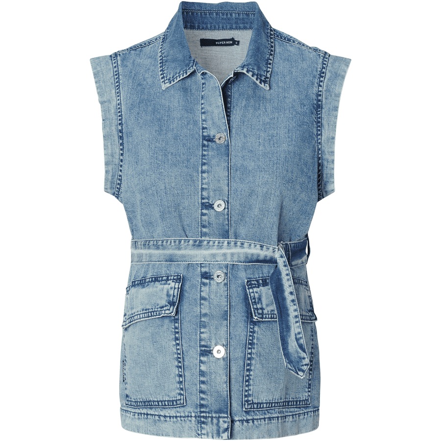SUPERMOM Jeansjacke Ellisburg Authentic Blue