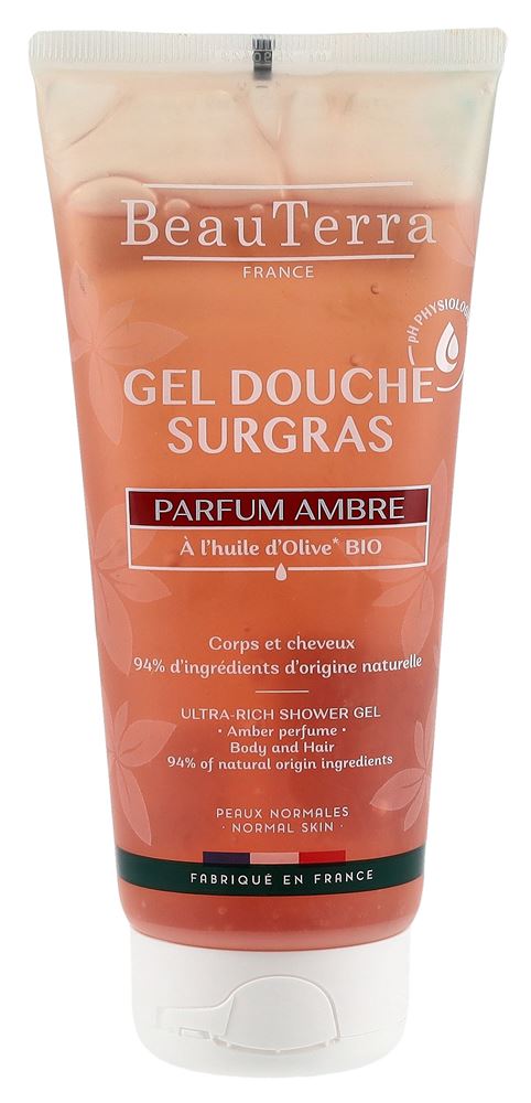 BEAUTERRA Duschgel Gel reichhaltig Bernstein Tb 200 ml