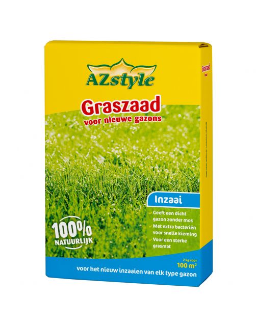Azstyle Graszaad Inzaai - Graszaden - 2 kg
