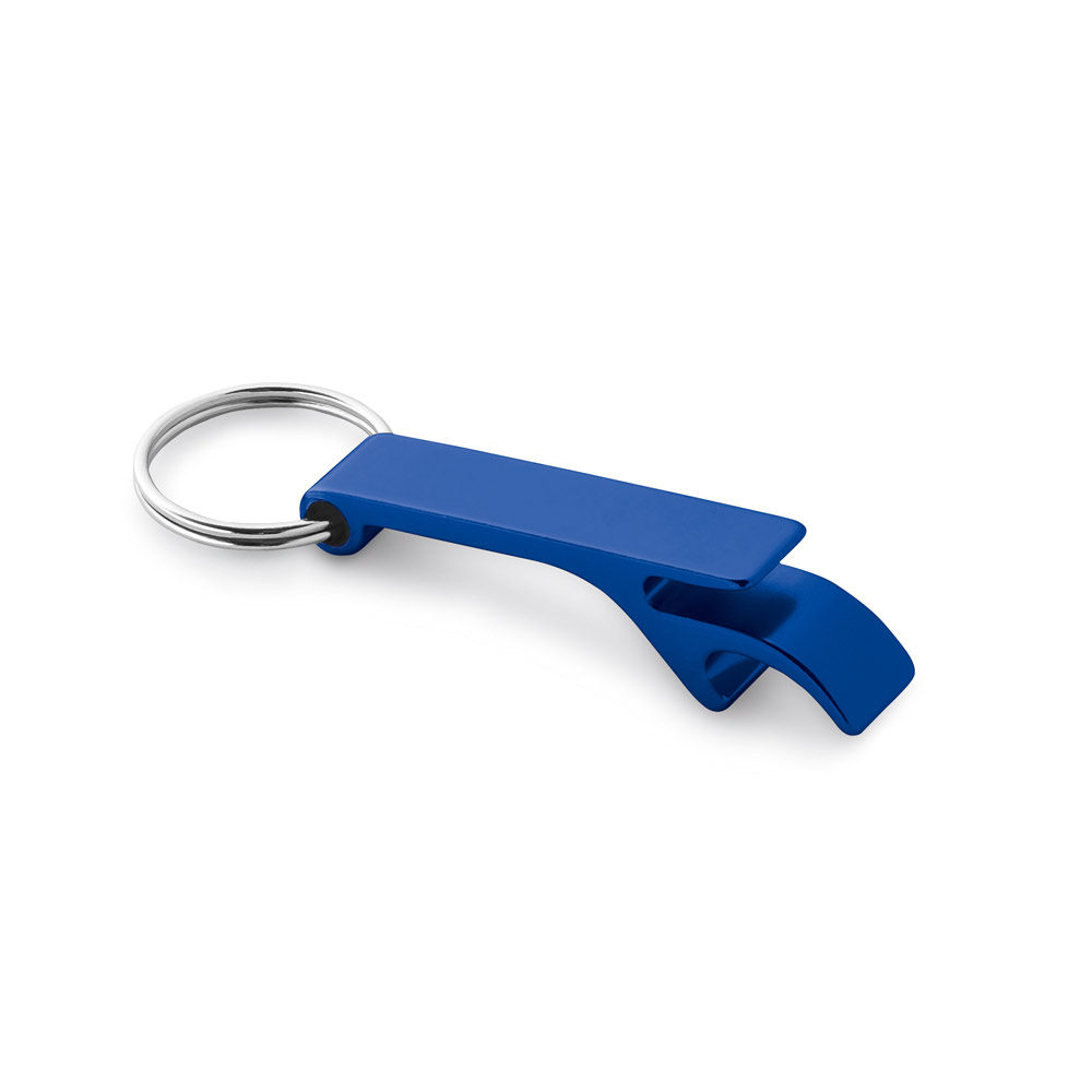 hi!dea 95090 - Porte-clés avec décapsuleur en aluminium recyclé (100% rAL)