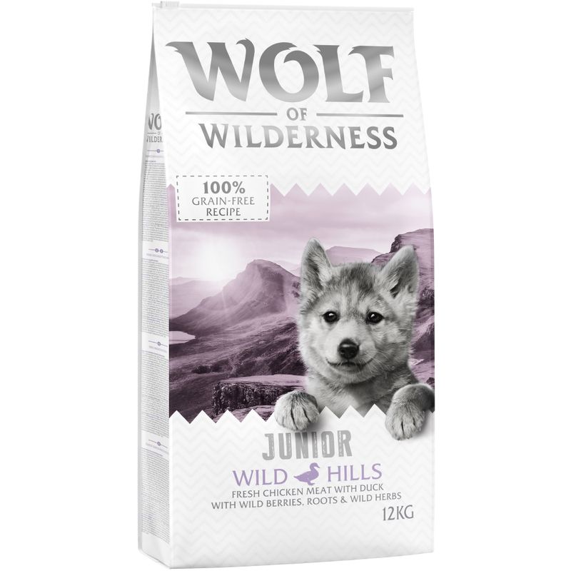 Wolf of Wilderness Junior, canard pour chiot