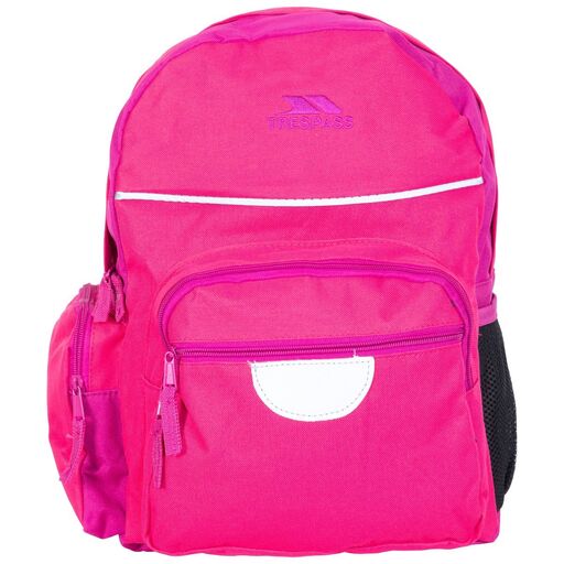 Mochila escolar Swagger para meninos e meninas (16 litros) Trespass (magenta)