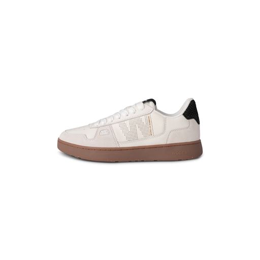 Woden Halfdan Sneakers, Blanc De Blanc/Black, 45