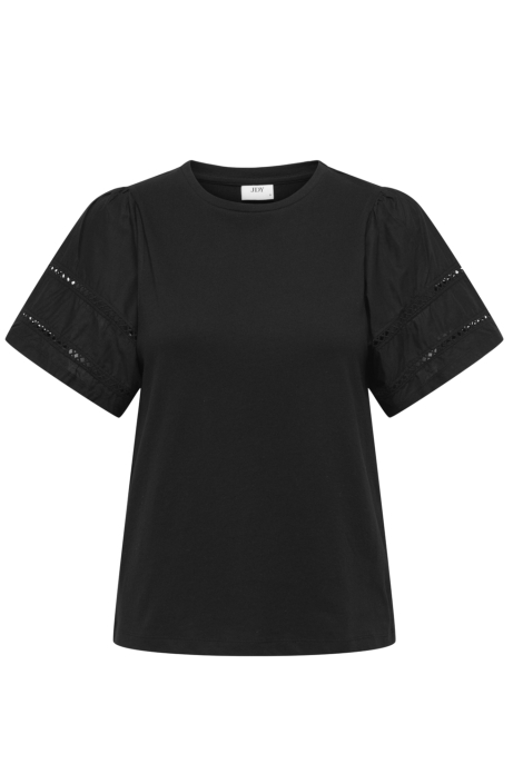 Jacqueline de Yong zwarte dames t-shirt