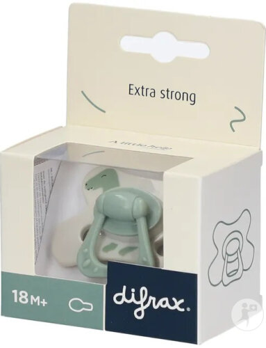 Difrax Sucette Natural 18+ Mois Assorti 1 Pièce