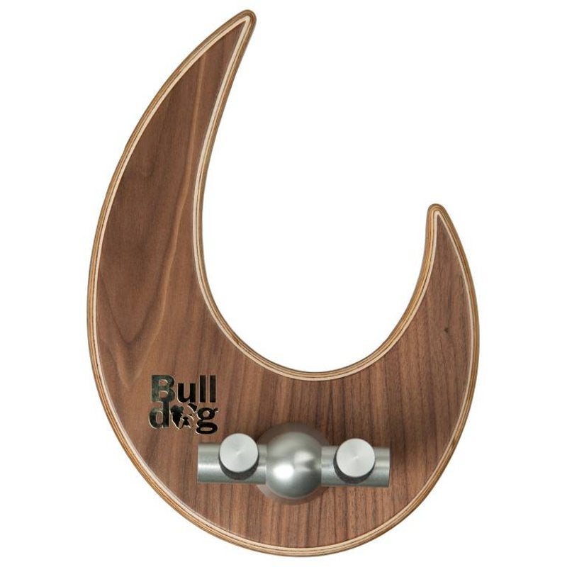Bulldog Music Gear Wall Dragon American Walnut gitaar muurbeugel