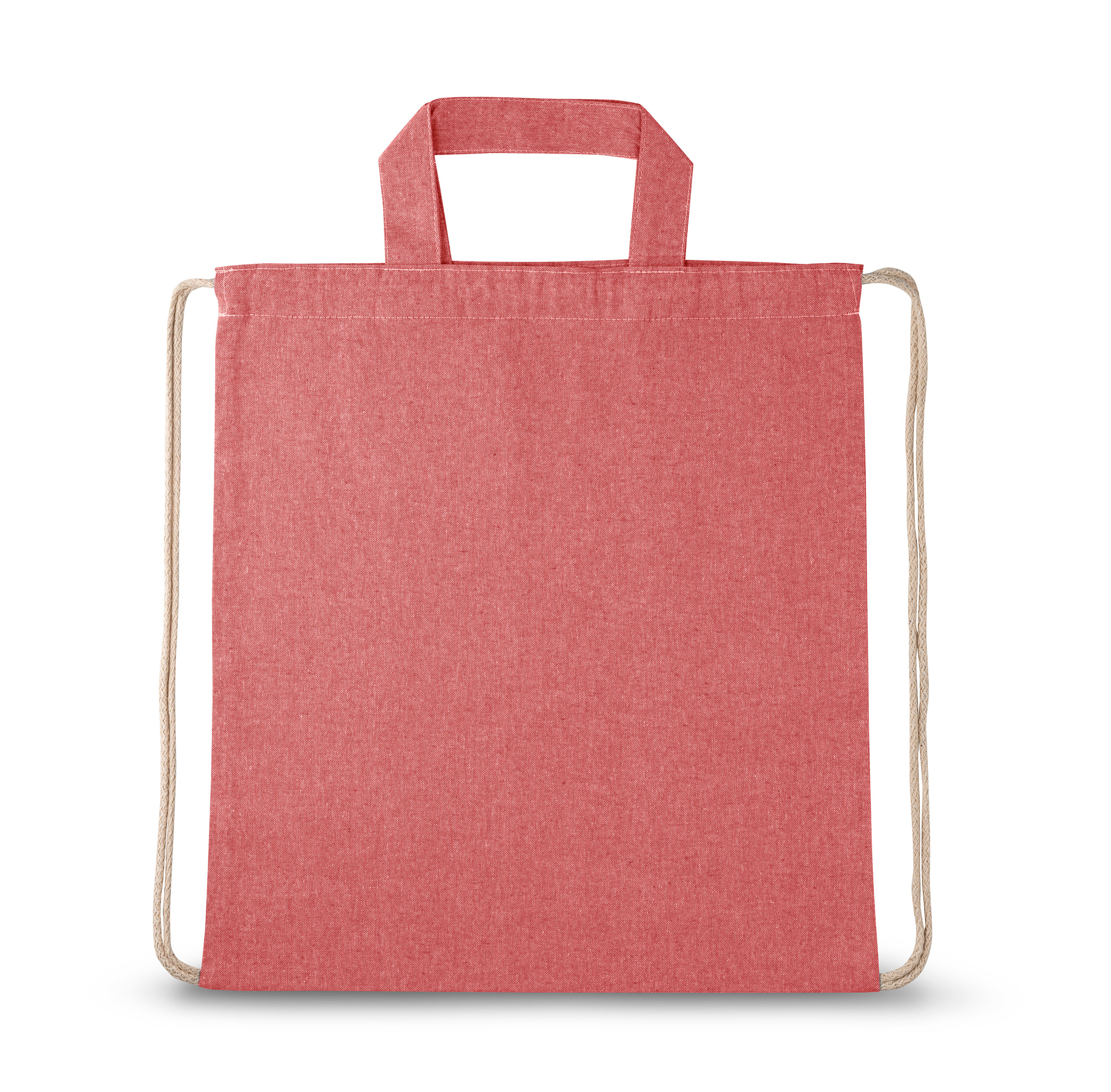 hi!dea 92936 - Sac à dos avec coton recyclé (70%) et polyester (30% rPET) (140 g/m²)