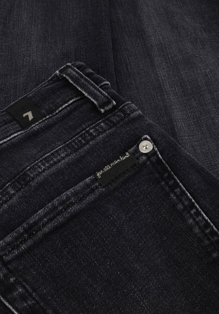 donkergrijze 7 for all mankind wide jeans modern dojo