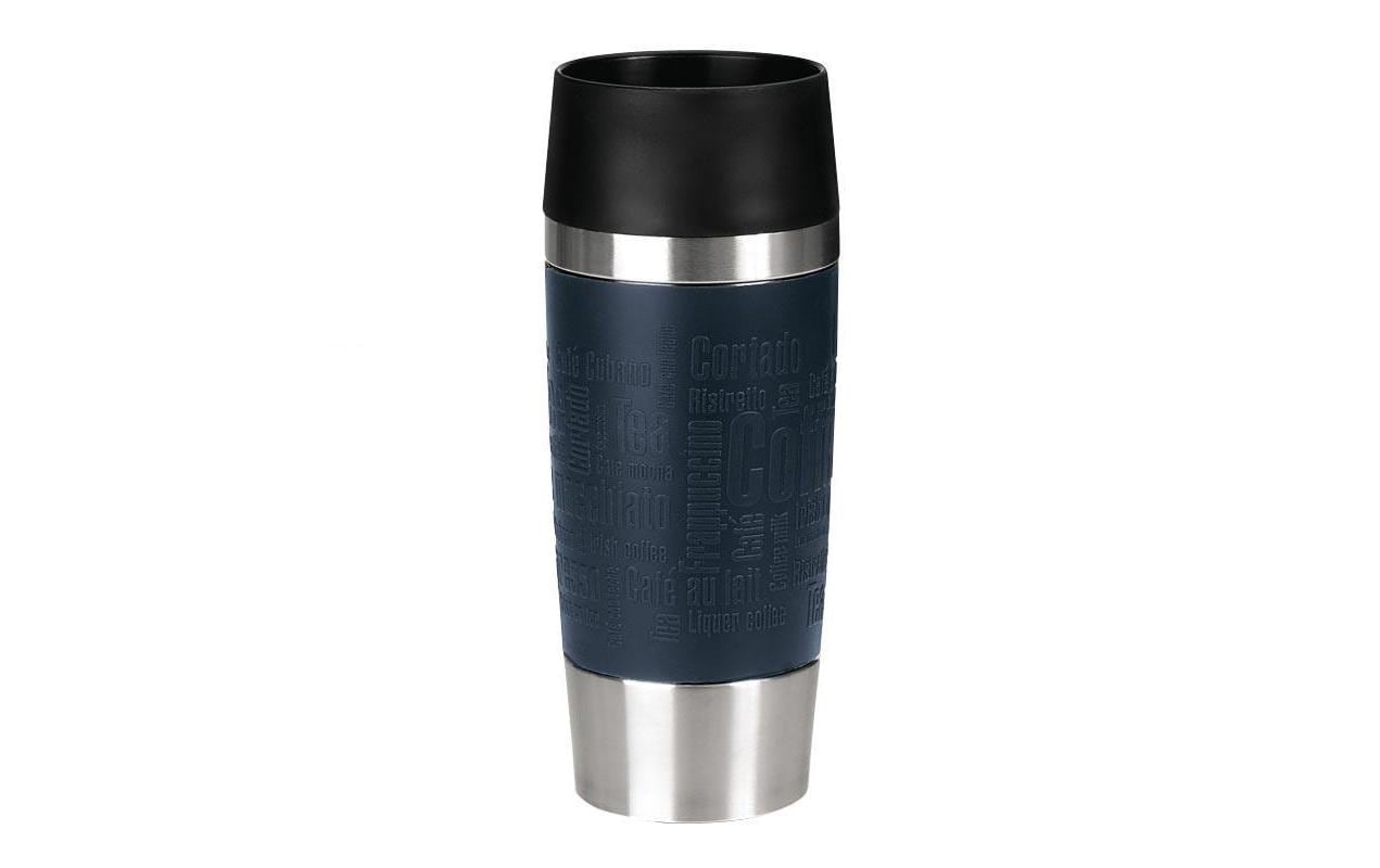 Thermobecher Travel Mug 360 ml, DunkelblauMit doppelwandigem Edelstahl-Isolierkolben