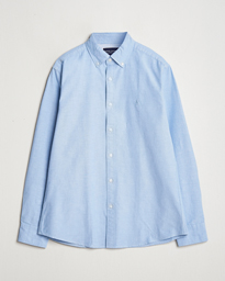 Charles Tyrwhitt Button Down Stretch Oxford Shirt Sky Blue