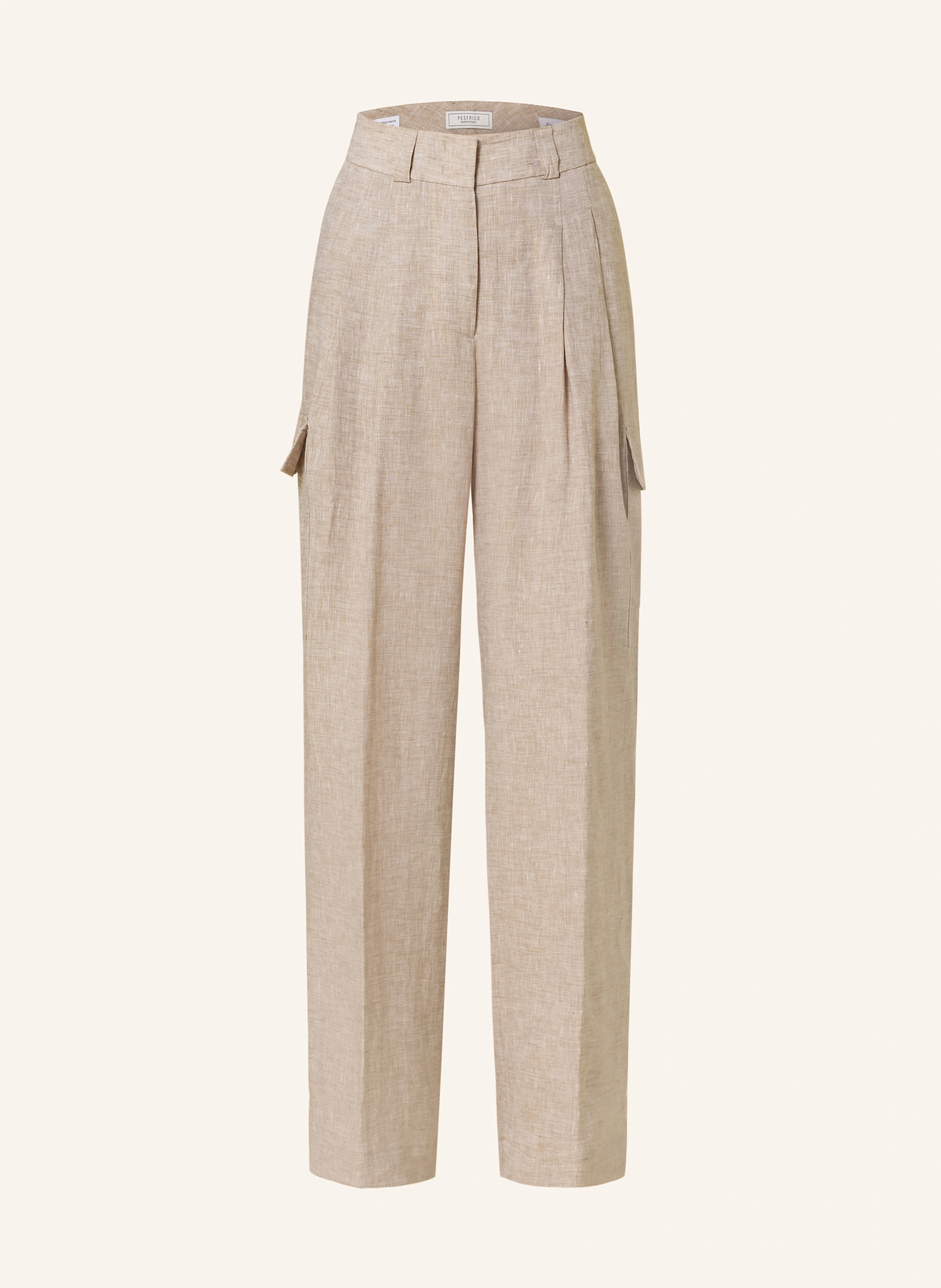 PESERICO Cargohose aus Leinen
