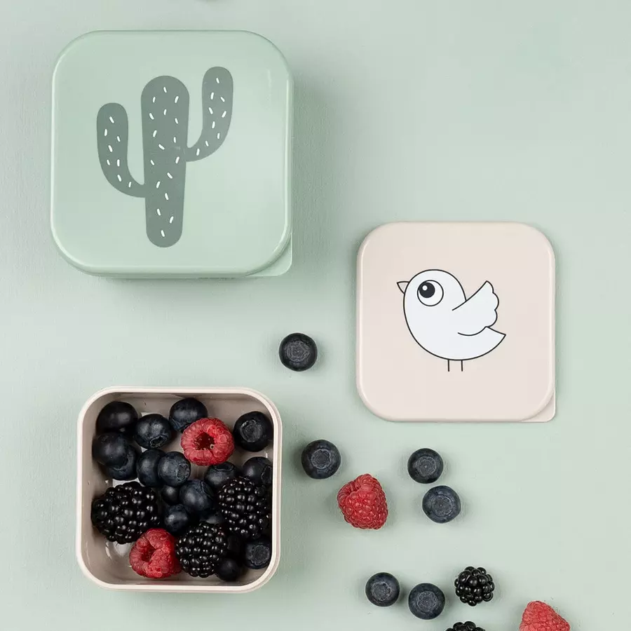 Done by Deer™ Snackbox-Set Lalee Sand Mischung 3-er Pack