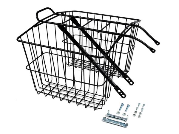 Wald 520 Black Bagagebærer m. Kurve, 28