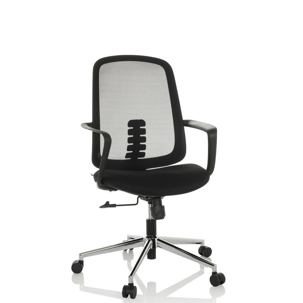 Home Office Bürostuhl SEDIOLO B Stoff/Netzstoff mit Armlehnen hjh OFFICE