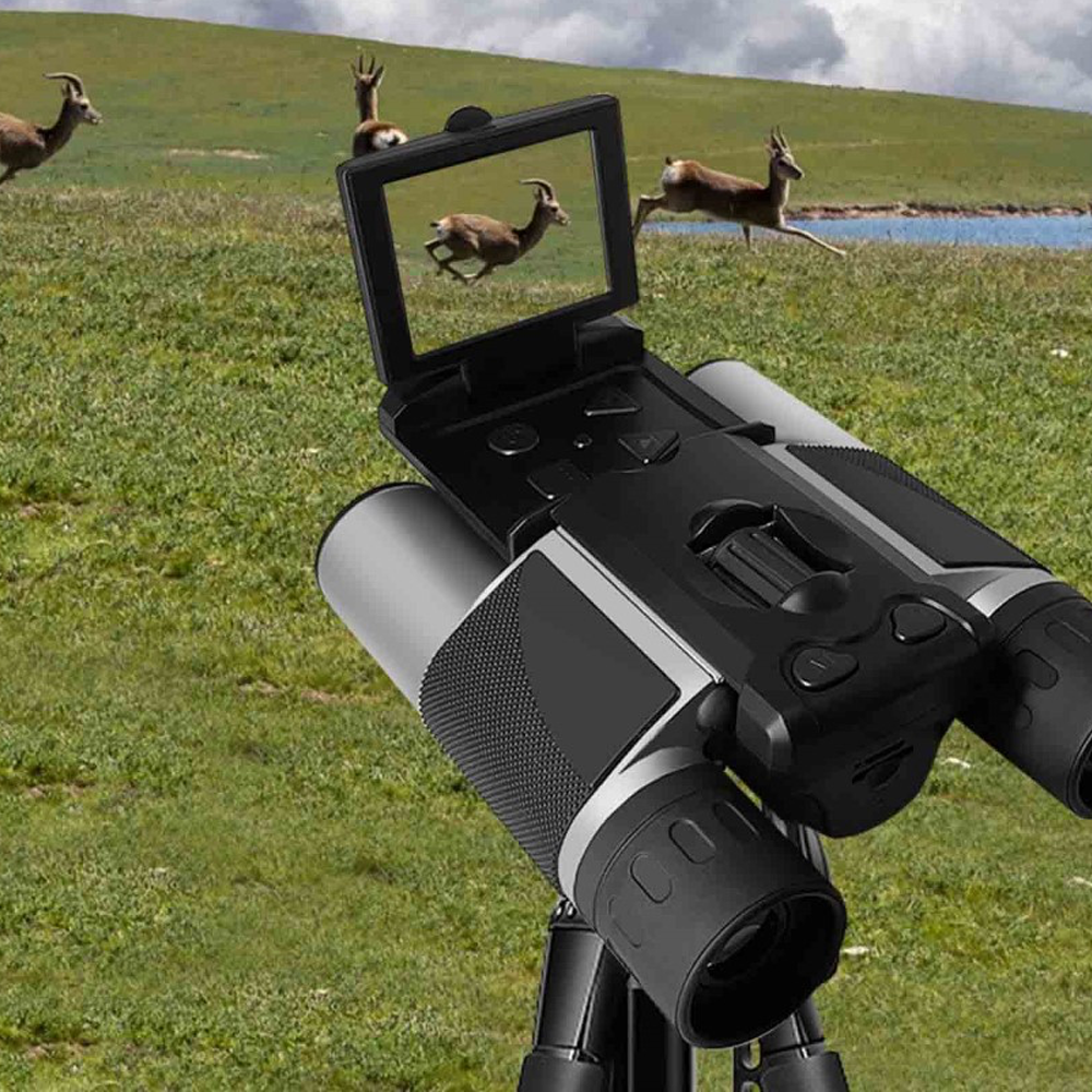 Binokular Fernglas Objektiv mit 8x Optischem Zoom und 2.5K Video Aufnahme   2