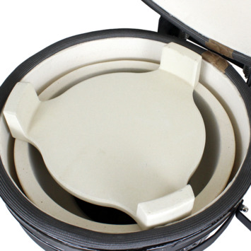 Jamestown Marwin kamado keramiek zwart (S) Ø 34,5 cm