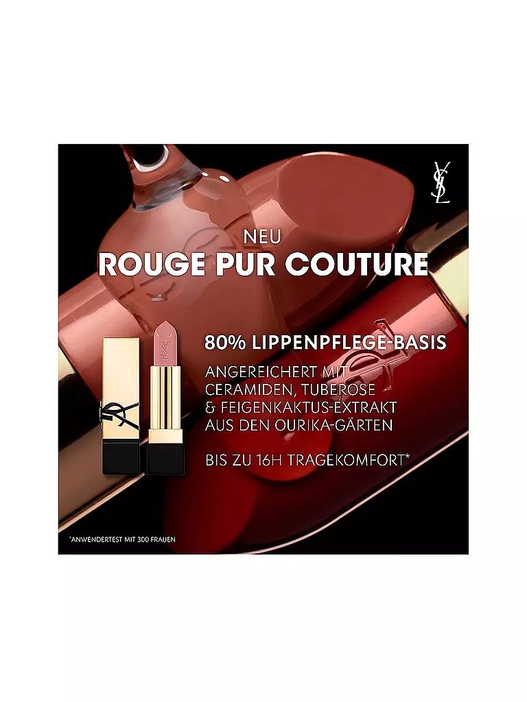 YVES SAINT LAURENT Lippenstift - Rouge Pur Couture (N8) dunkelrot