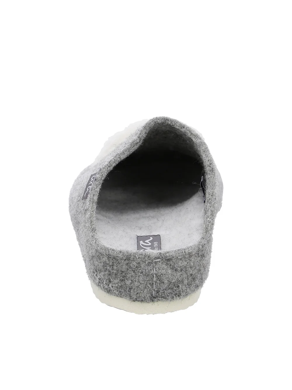 Hausschuh Cosy grau