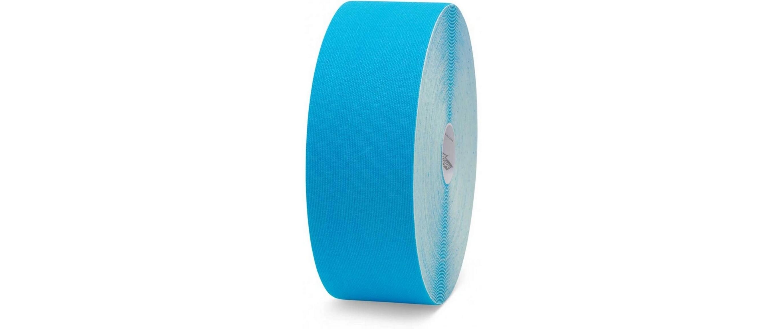 K-Tape XXL blau 5 cm x 22 mAtmungsaktives Kinesiology Tape für Muskeln und Gelenke