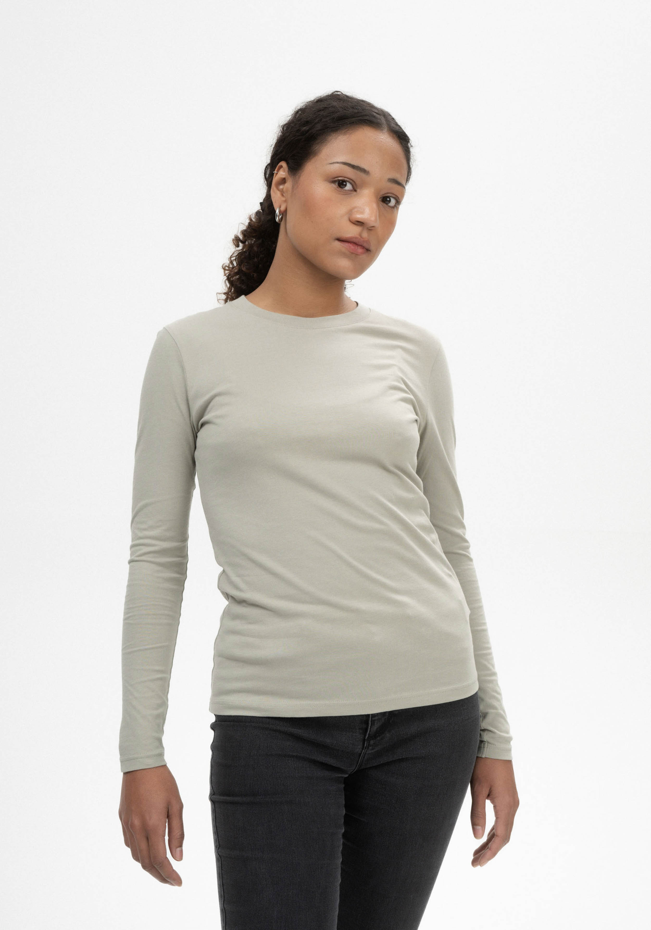 Mela Longsleeve Dhivya Shirt Dusty Green