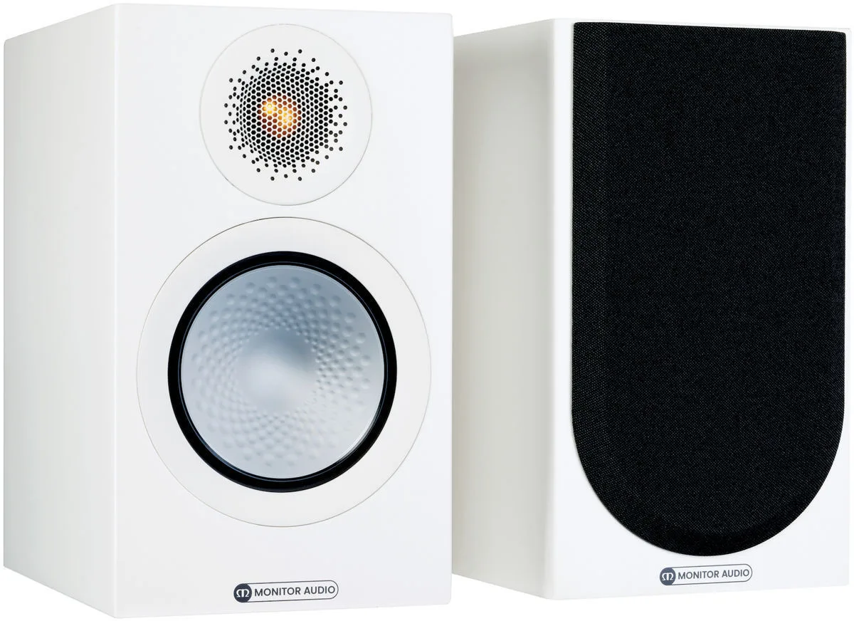 Monitor Audio Silver 100 7G Blanc satin (la paire) Enceintes bibliothèque