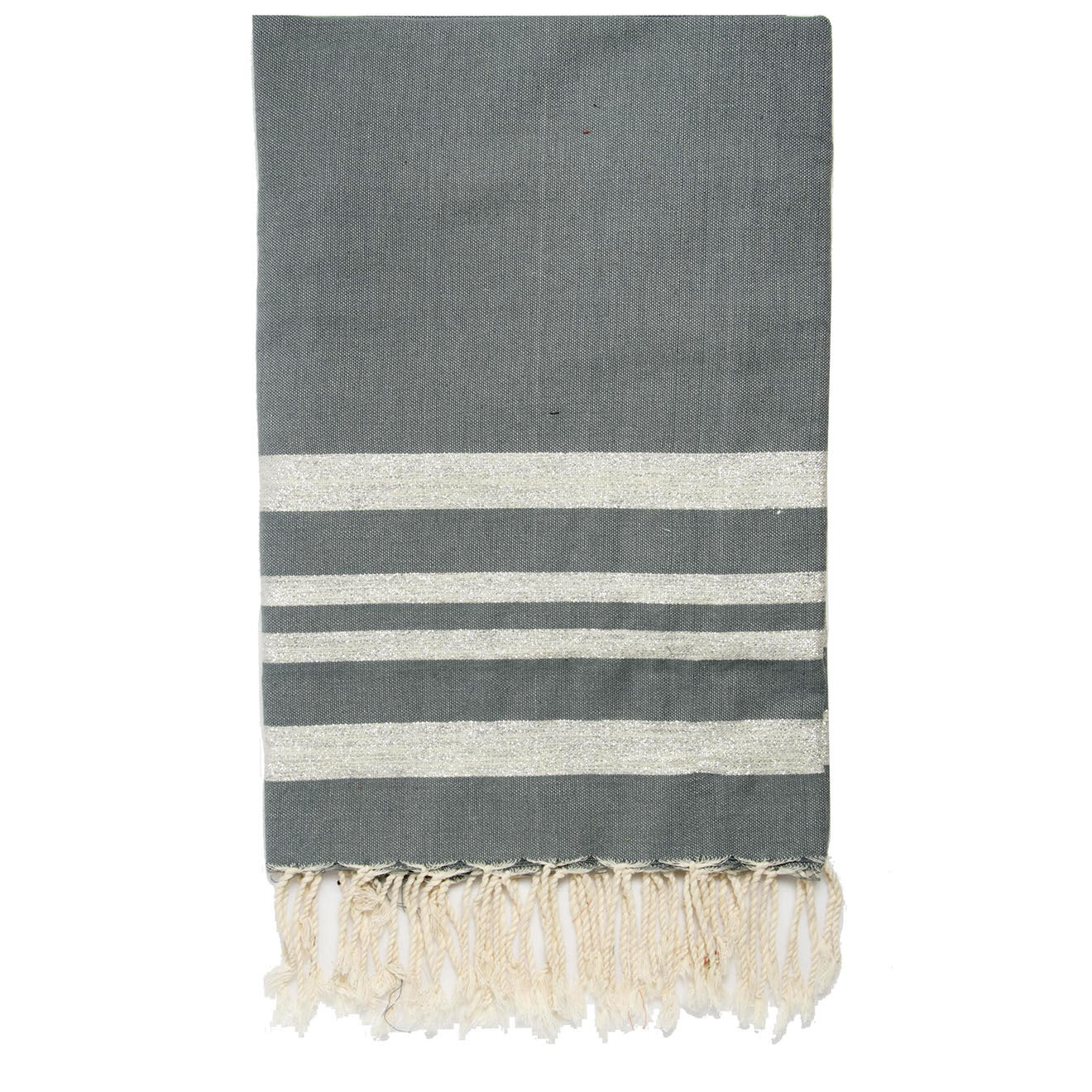 Febronie Nappe 100% Coton 200 g/m² Hamptons gris moyen