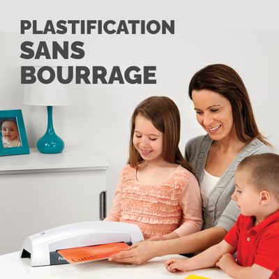 Fellowes Lunar A4 - Plastifieuse A4 - de 80 à 125 microns - anti-bourrage