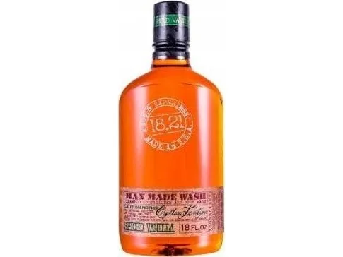 Baylis & Harding 18.21 Man Made Wash Spiced Vanilla Multifunktionel 3-i-1 shampoo, balsam og body wash til mænd i én, 530 ml