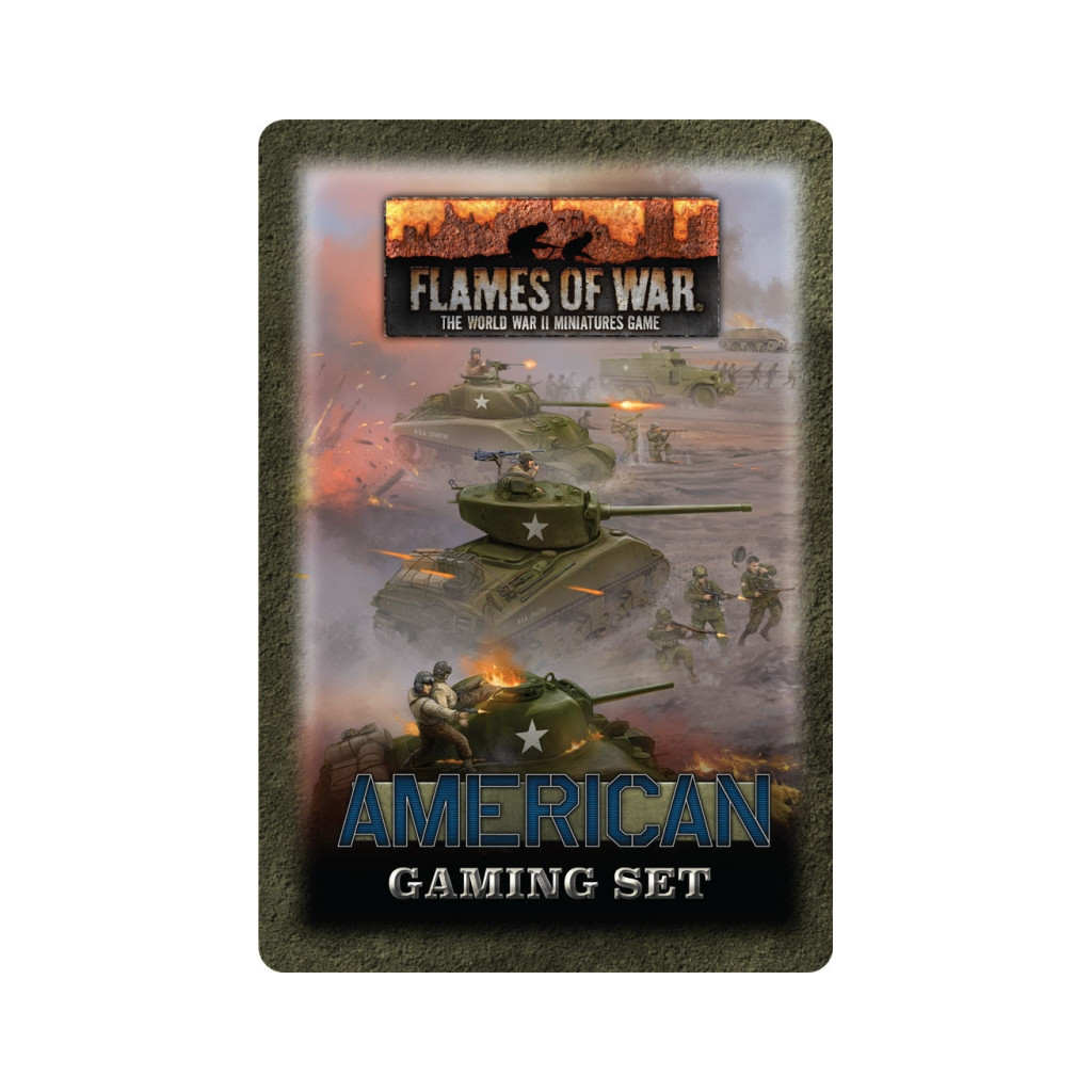 Flames of War - American Tin Gaming Set