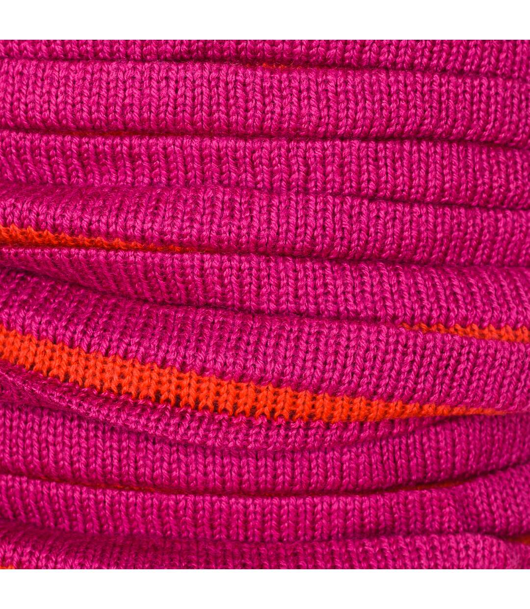 Knitted tubular collar