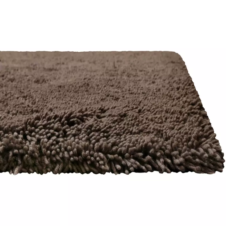 Homie Living Hochflorteppich Rossi taupe