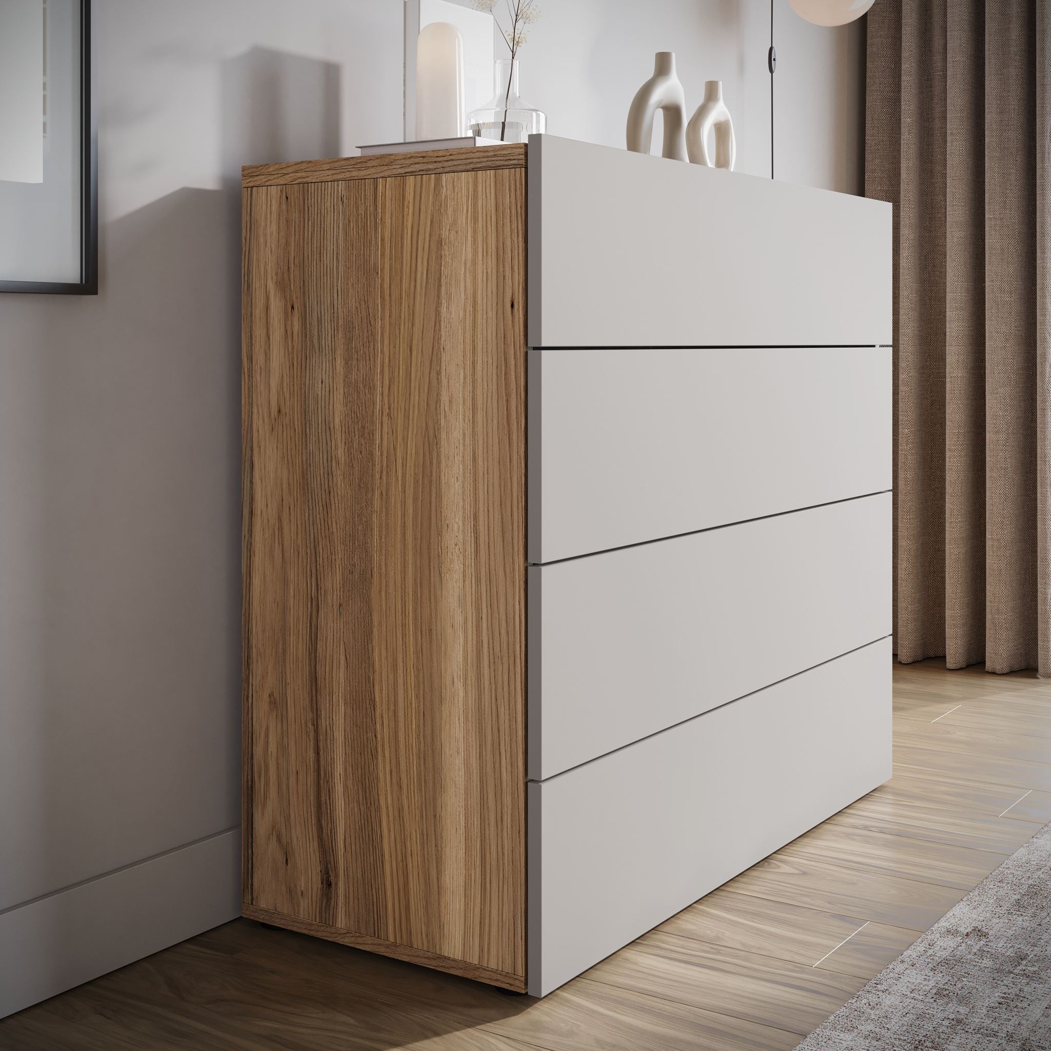 Meubella - Ladekast Innocent - Beige - 100 cm