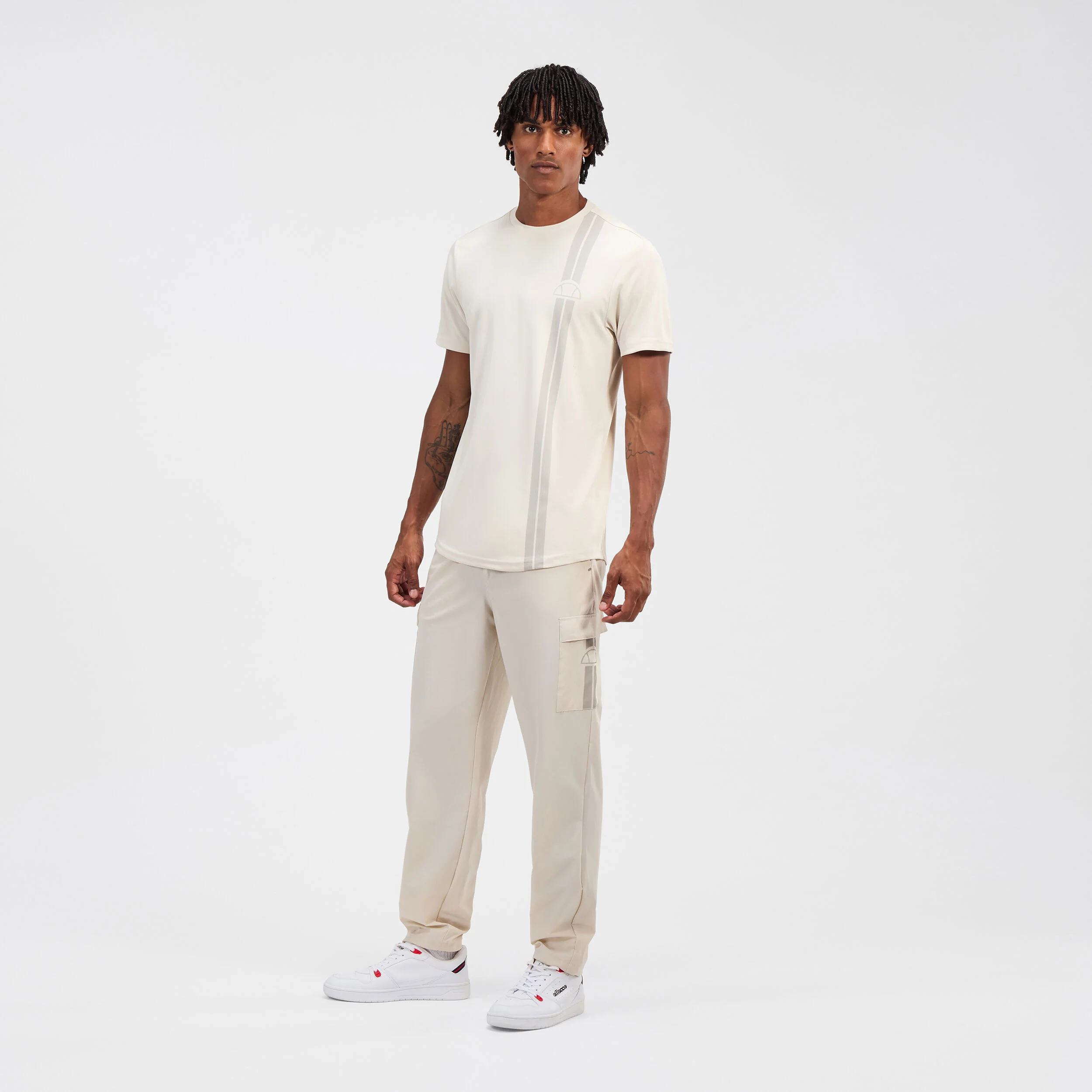Ellesse Massina T-shirt Hommes - Beige