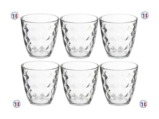 Lot de 6 Gobelets Bas 