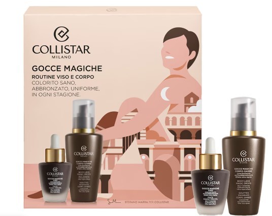 Collistar Set Magic Drops Face 30 Ml + Magic Drops Body-legs 125ML 1 Set