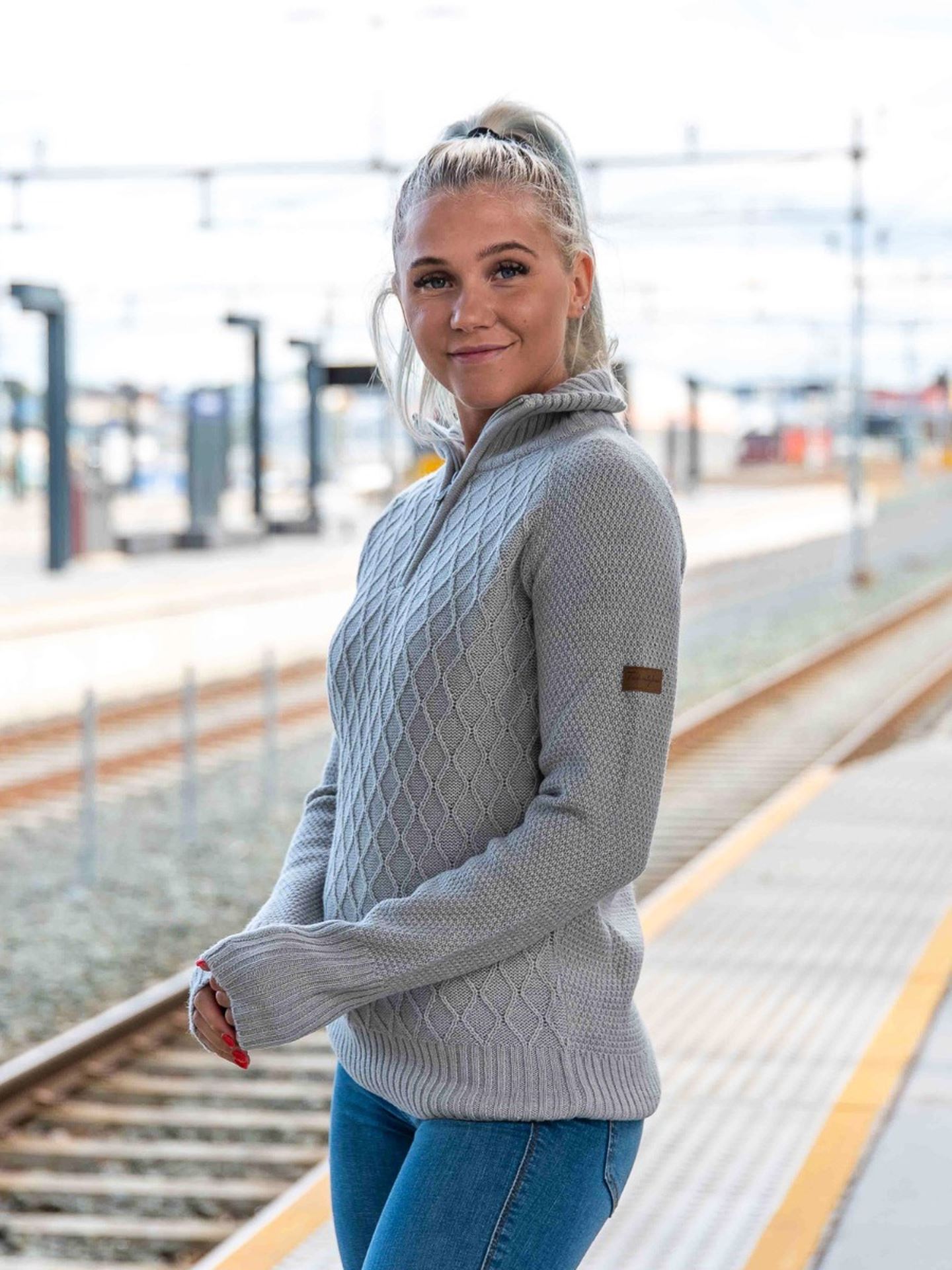 Mellow Half Zip Ullgenser