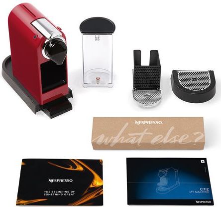 Krups - Nespresso Citiz XN7415 - Koffiecupmachine - Rood