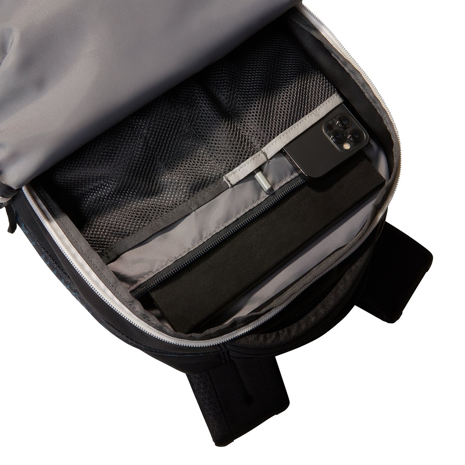 The North Face Jester Backpack asphalt grey/tnf black
