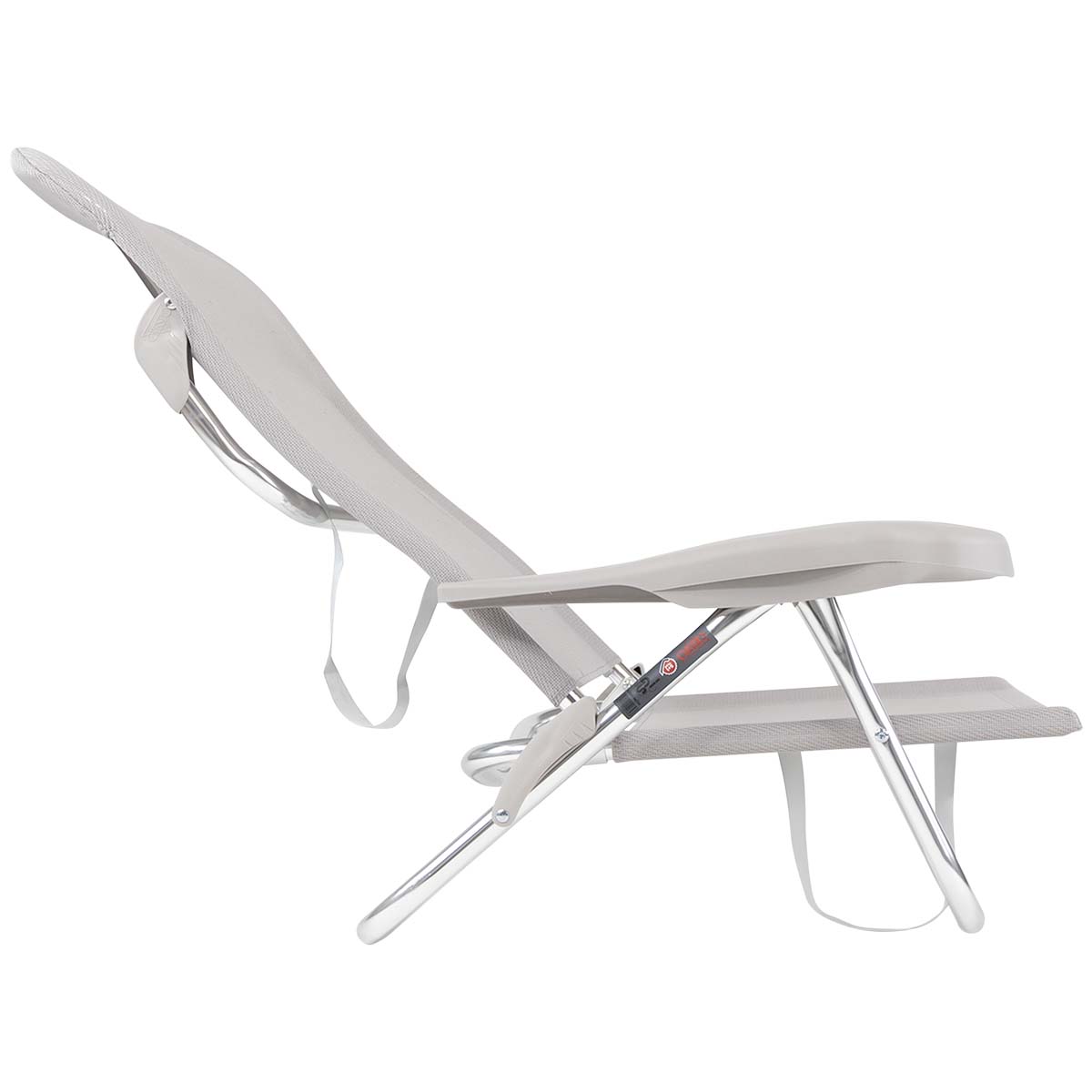 Crespo AL-221 Light Grey strandstoel