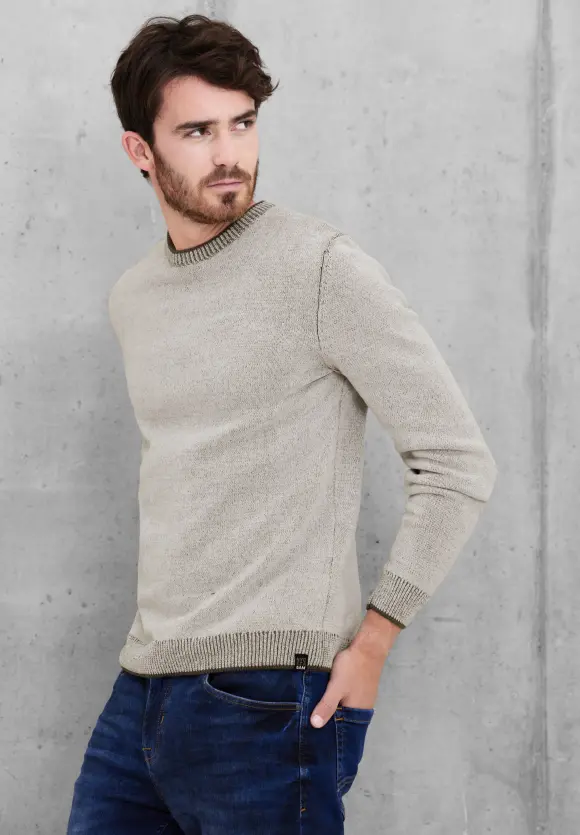 Softer Strickpullover - wool white