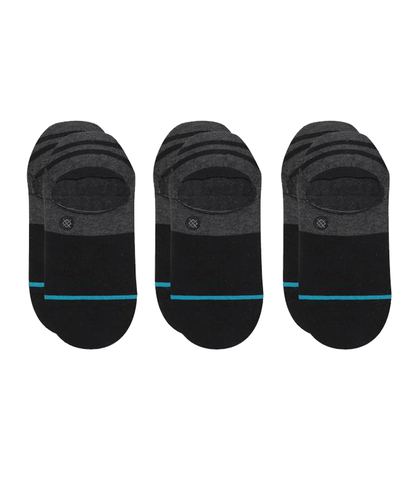Stance Uncommon Gamut II Socks 3er Pack Schwarz