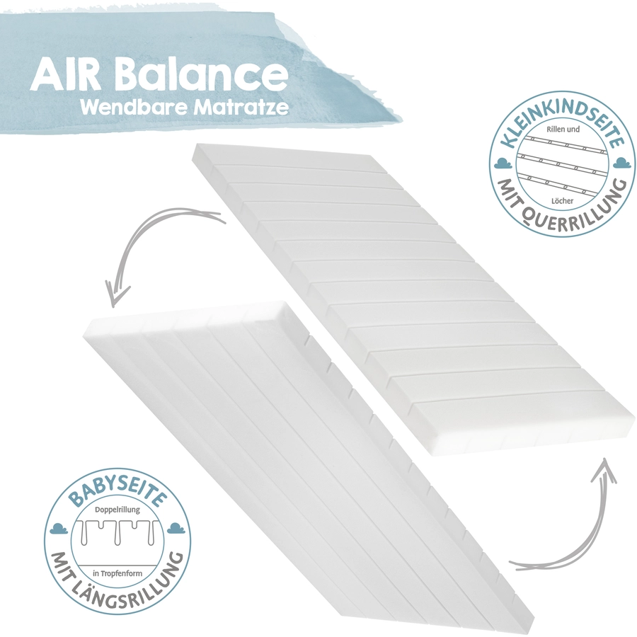roba Wiegenmatratze safe asleep AIR BALANCE Premiummesh 40x90