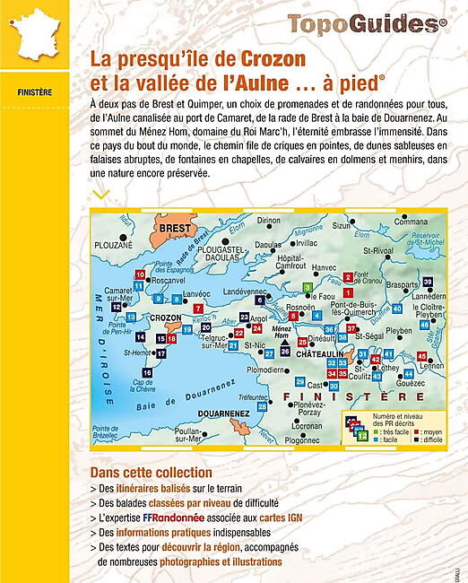 FFRP - P293 PRESQU ILE DE CROZON ET AULNE FFRP