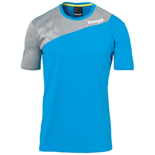 Camiseta Core 2.0 Azul Kempa/Cinza Escuro Eu Kempa