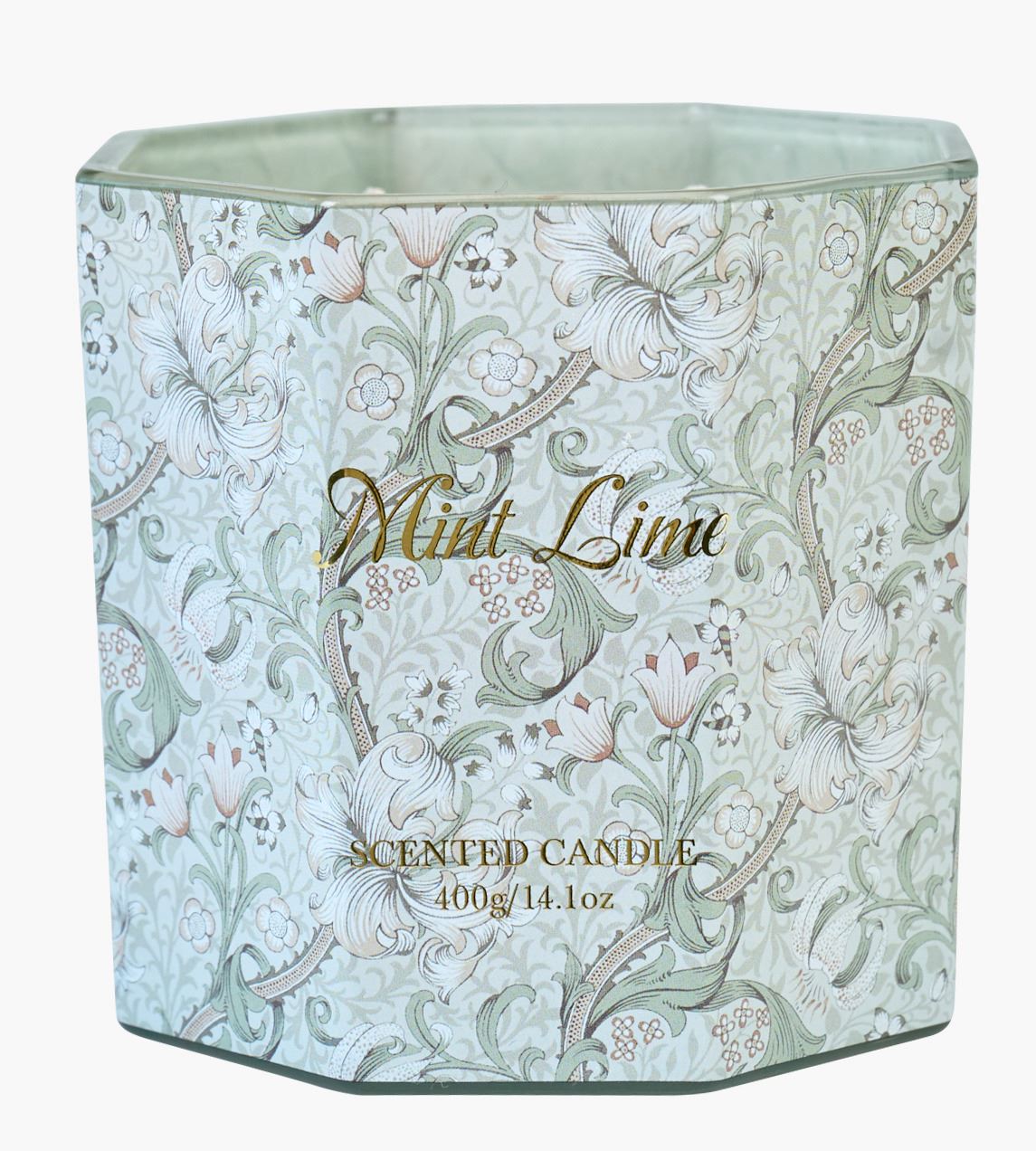 Duftlys multi grønn - 400 g