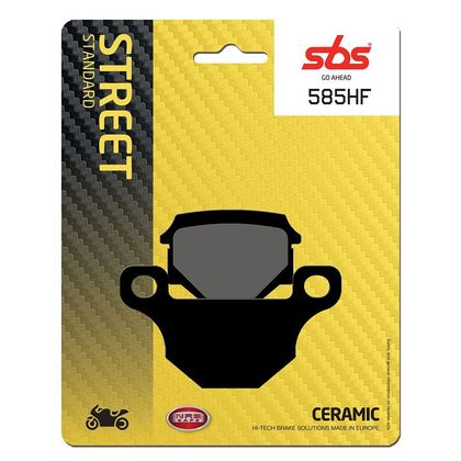 Plaquettes de freins SBS 585HF Organique avant