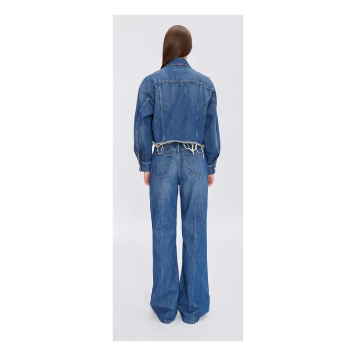A.P.C. Collaboration A.P.C. x Natacha Ramsay Levi - Veste Sainters Coton Bio | Bleu indigo