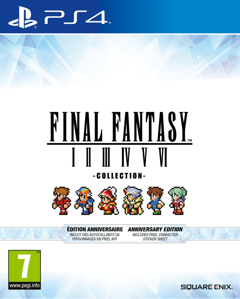 Final Fantasy I-VI - Collection - Anniversary Edition- PlayStation 4